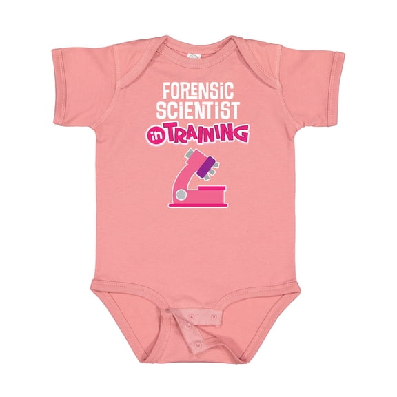 Inktastic Future Forensic Scientist in Training Girls Baby Bodysuit