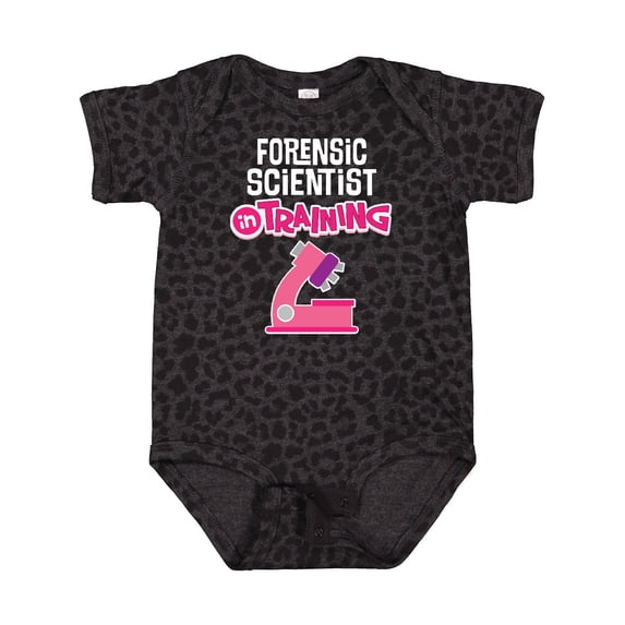 Inktastic Future Forensic Scientist in Training Girls Baby Bodysuit
