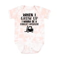thumbnail image 1 of Inktastic Future Forklift Operator Boys or Girls Baby Bodysuit, 1 of 5