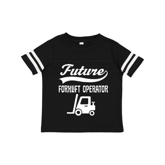 Inktastic Future Forklift Operator Boys or Girls Toddler T-Shirt
