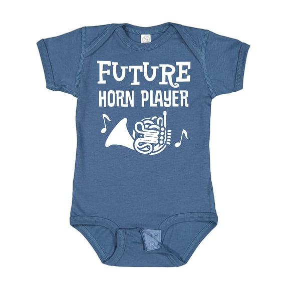 Inktastic Future French Horn Player Childs Music Boys or Girls Baby Bodysuit