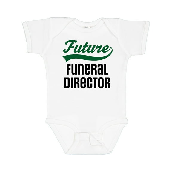 Inktastic Future Funeral Director Boys Baby Bodysuit