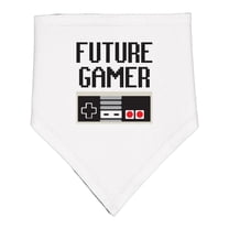 Inktastic Future Gamer Baby Bandana Bib