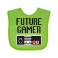 thumbnail image 1 of Inktastic Future Gamer Boys or Girls Baby Bib, 1 of 4