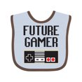 thumbnail image 1 of Inktastic Future Gamer Boys or Girls Baby Bib, 1 of 4