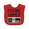 thumbnail image 1 of Inktastic Future Gamer Boys or Girls Baby Bib, 1 of 4