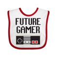 thumbnail image 1 of Inktastic Future Gamer Boys or Girls Baby Bib, 1 of 4