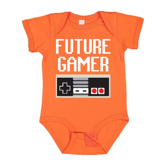 Inktastic Future Gamer. Boys or Girls Baby Bodysuit
