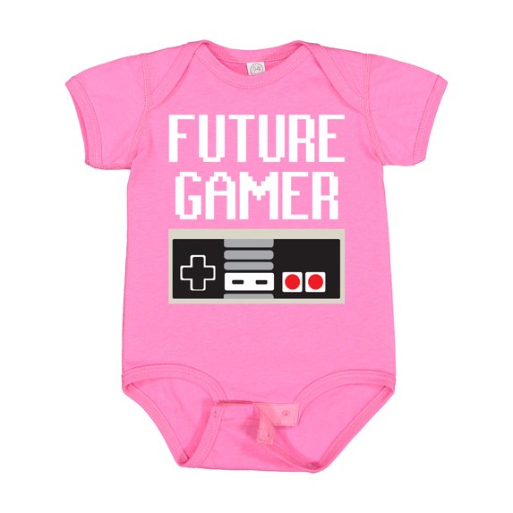 Inktastic Future Gamer. Boys or Girls Baby Bodysuit