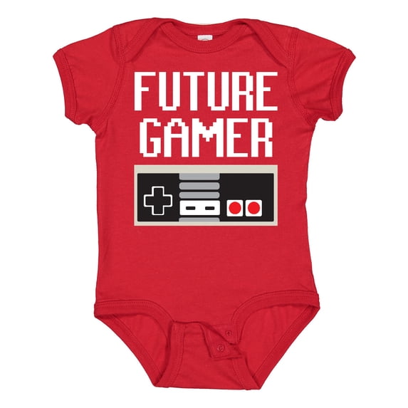 Inktastic Future Gamer. Boys or Girls Baby Bodysuit