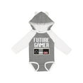 thumbnail image 1 of Inktastic Future Gamer. Boys or Girls Long Sleeve Baby Bodysuit, 1 of 5