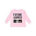 thumbnail image 1 of Inktastic Future Gamer Boys or Girls Long Sleeve Toddler T-Shirt, 1 of 5