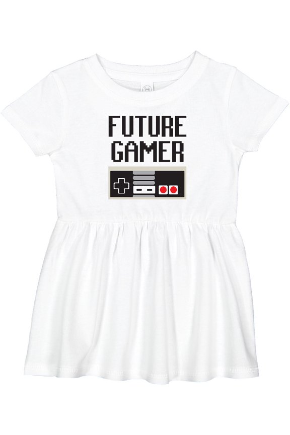 Future Gamer Girls Baby Dress