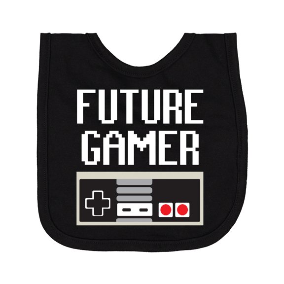 Inktastic Future Gamer. Newborn Bib