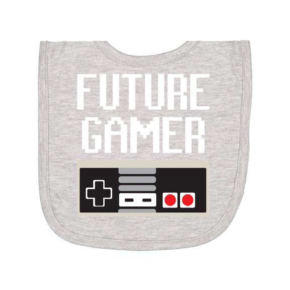 Inktastic Future Gamer. Newborn Bib