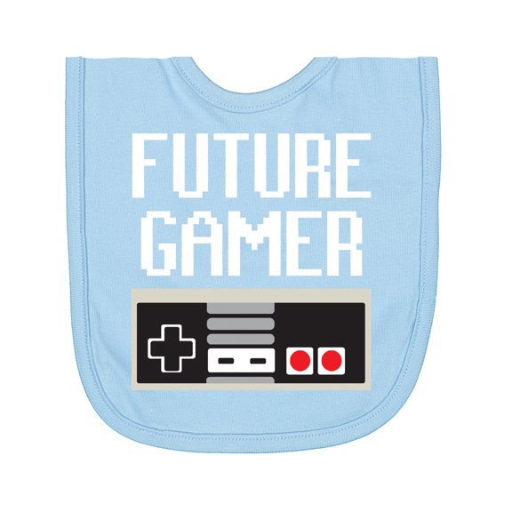 Inktastic Future Gamer. Newborn Bib