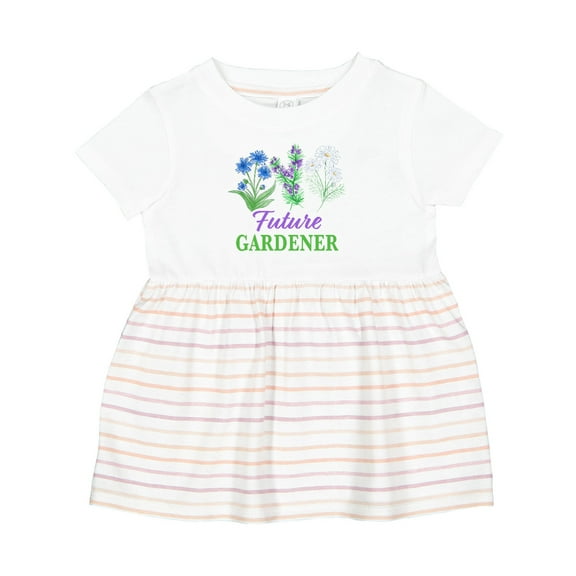 Inktastic Future Gardener Girls Baby Dress