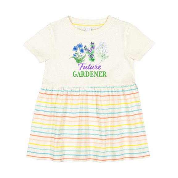 Inktastic Future Gardener Girls Baby Dress