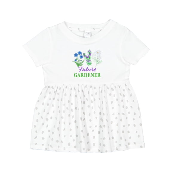 Inktastic Future Gardener Girls Baby Dress