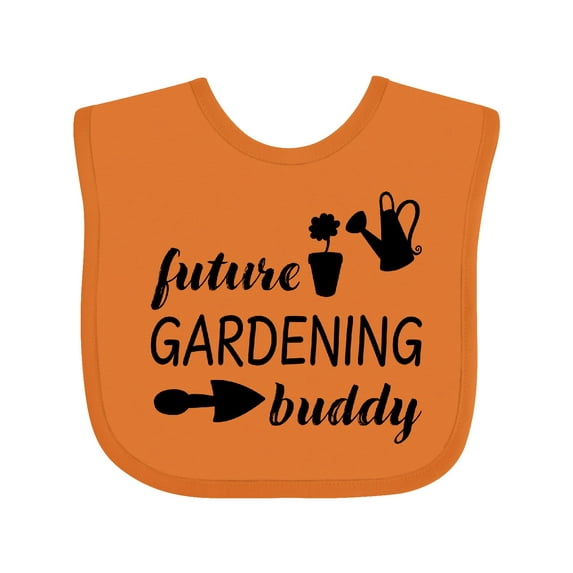 Inktastic Future Gardening Buddy Boys or Girls Baby Bib