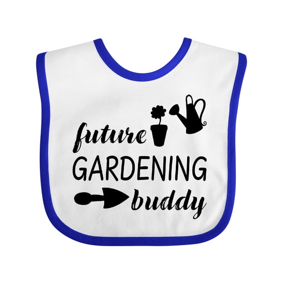 Inktastic Future Gardening Buddy Boys or Girls Baby Bib