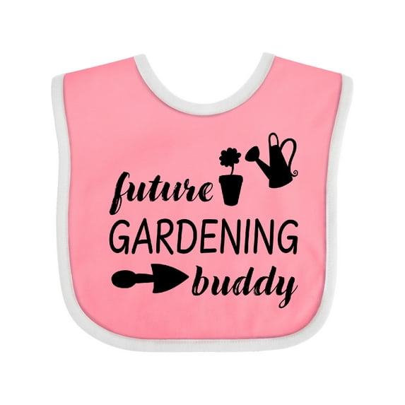 Inktastic Future Gardening Buddy Boys or Girls Baby Bib