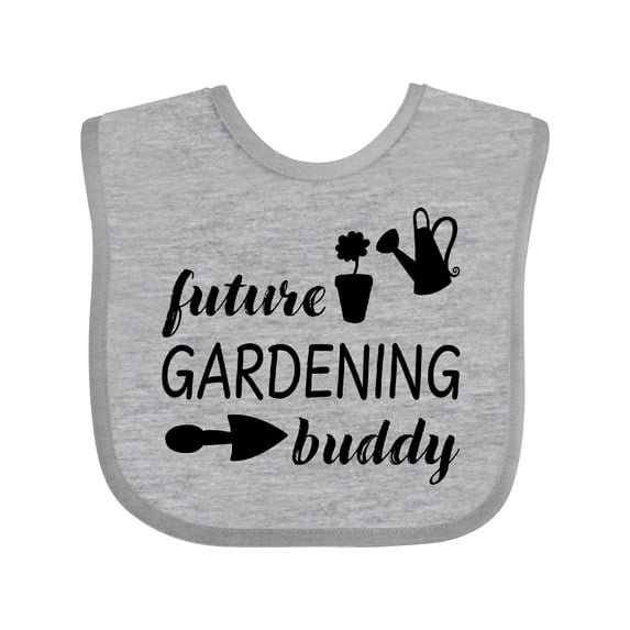 Inktastic Future Gardening Buddy Boys or Girls Baby Bib