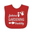 thumbnail image 1 of Inktastic Future Gardening Buddy Boys or Girls Baby Bib, 1 of 4