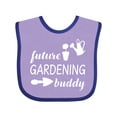 thumbnail image 1 of Inktastic Future Gardening Buddy Boys or Girls Baby Bib, 1 of 4