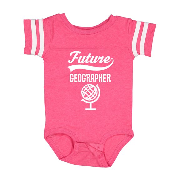 Inktastic Future Geographer In Training Childs Boys or Girls Baby Bodysuit
