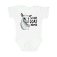 thumbnail image 1 of Inktastic Future Goat Farmer Boys or Girls Baby Bodysuit, 1 of 5