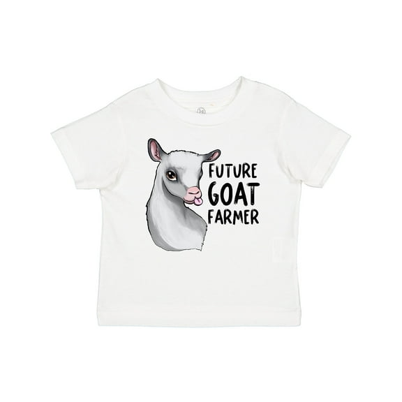 Inktastic Future Goat Farmer Boys or Girls Baby T-Shirt