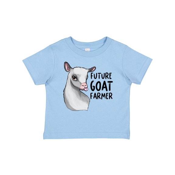Inktastic Future Goat Farmer Boys or Girls Baby T-Shirt