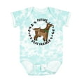 thumbnail image 1 of Inktastic Future Goat Farmer with Cute Goats and Hoof Prints Boys or Girls Baby Bodysuit, 1 of 5