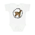 thumbnail image 1 of Inktastic Future Goat Farmer with Cute Goats and Hoof Prints Boys or Girls Baby Bodysuit, 1 of 5