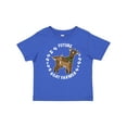 thumbnail image 1 of Inktastic Future Goat Farmer with Cute Goats and Hoof Prints Boys or Girls Baby T-Shirt, 1 of 5