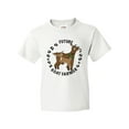 thumbnail image 1 of Inktastic Future Goat Farmer with Cute Goats and Hoof Prints Youth T-Shirt, 1 of 5