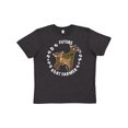 thumbnail image 1 of Inktastic Future Goat Farmer with Cute Goats and Hoof Prints Youth T-Shirt, 1 of 5