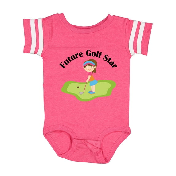 Inktastic Future Golf Star Girls Golfing Girls Baby Bodysuit