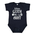 thumbnail image 1 of Inktastic Future Goth Like My Aunt with Skulls Boys or Girls Baby Bodysuit, 1 of 5