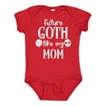 thumbnail image 1 of Inktastic Future Goth Like My Mom with Skulls Boys or Girls Baby Bodysuit, 1 of 5