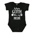 thumbnail image 1 of Inktastic Future Goth Like My Mom with Skulls Boys or Girls Baby Bodysuit, 1 of 5