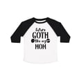 thumbnail image 1 of Inktastic Future Goth Like my Mom with Skulls Boys or Girls Toddler T-Shirt, 1 of 5