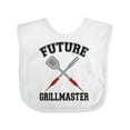 thumbnail image 1 of Inktastic Future Grillmaster Bbq Grilling Boys or Girls Baby Bib, 1 of 4