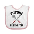 thumbnail image 1 of Inktastic Future Grillmaster Bbq Grilling Boys or Girls Baby Bib, 1 of 4