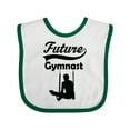 thumbnail image 1 of Inktastic Future Gymnast Baby Boy Boys Baby Bib, 1 of 4