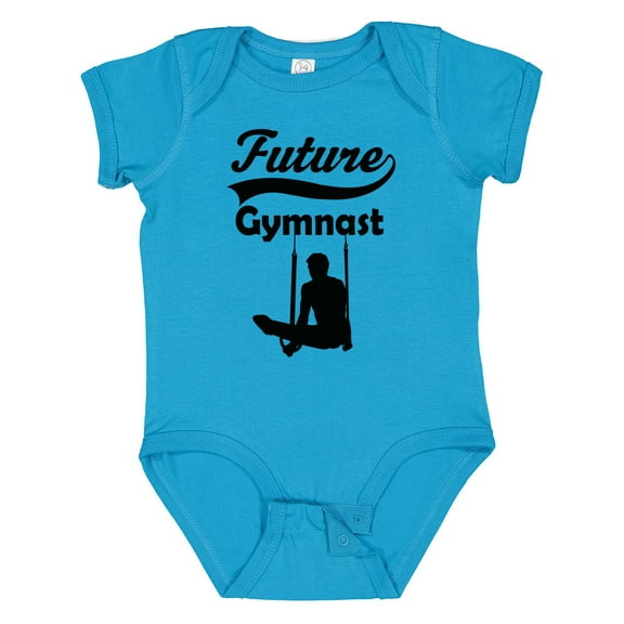 Inktastic Future Gymnast Baby Boy Boys Baby Bodysuit