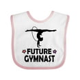 thumbnail image 1 of Inktastic Future Gymnast Cute Girls Girls Baby Bib, 1 of 4