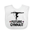 thumbnail image 1 of Inktastic Future Gymnast Cute Girls Girls Baby Bib, 1 of 4