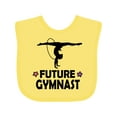thumbnail image 1 of Inktastic Future Gymnast Cute Girls Girls Baby Bib, 1 of 4